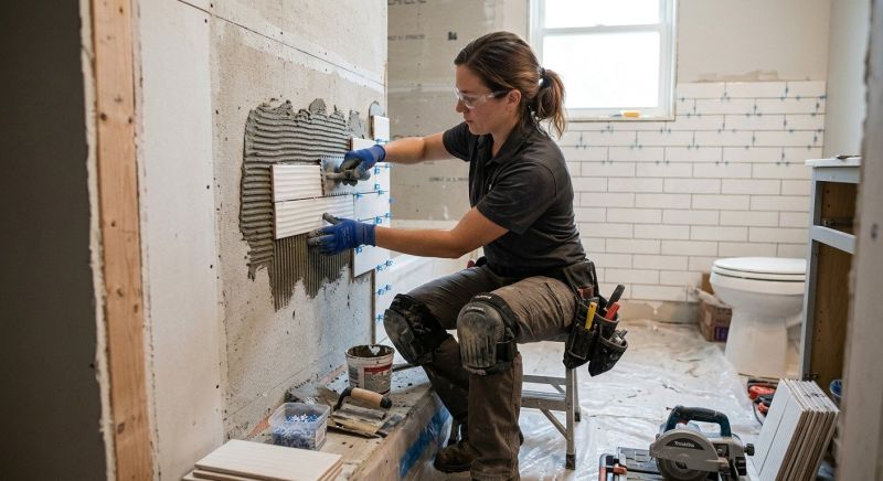 How Bathroom Tile Installation Improves Home Value